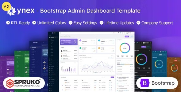 Ynex Bootstrap Admin Dashboard Template