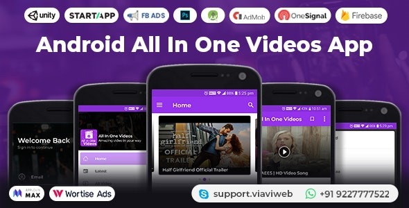 Android All In One Videos App (DailyMotion