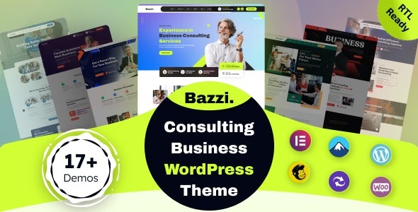 Bazzi Consulting Business WordPress Theme