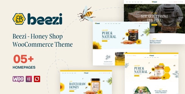 Beezi - Honey Shop WooCommerce Theme