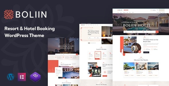 Boliin - Resort - Hotel Booking WordPress Theme