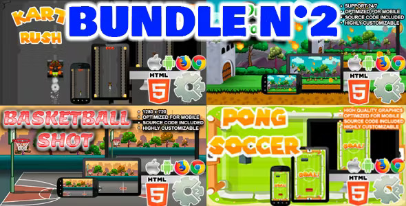 Bundle 2 ( 04 games | CAPX and HTML5 )
