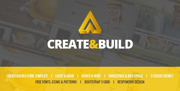 Create - Building - WordPress Theme