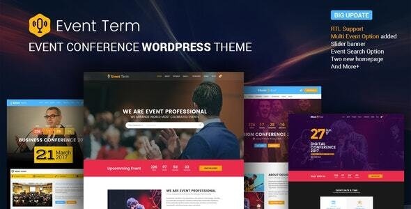 Event TermMultiple Conference WordPress Theme