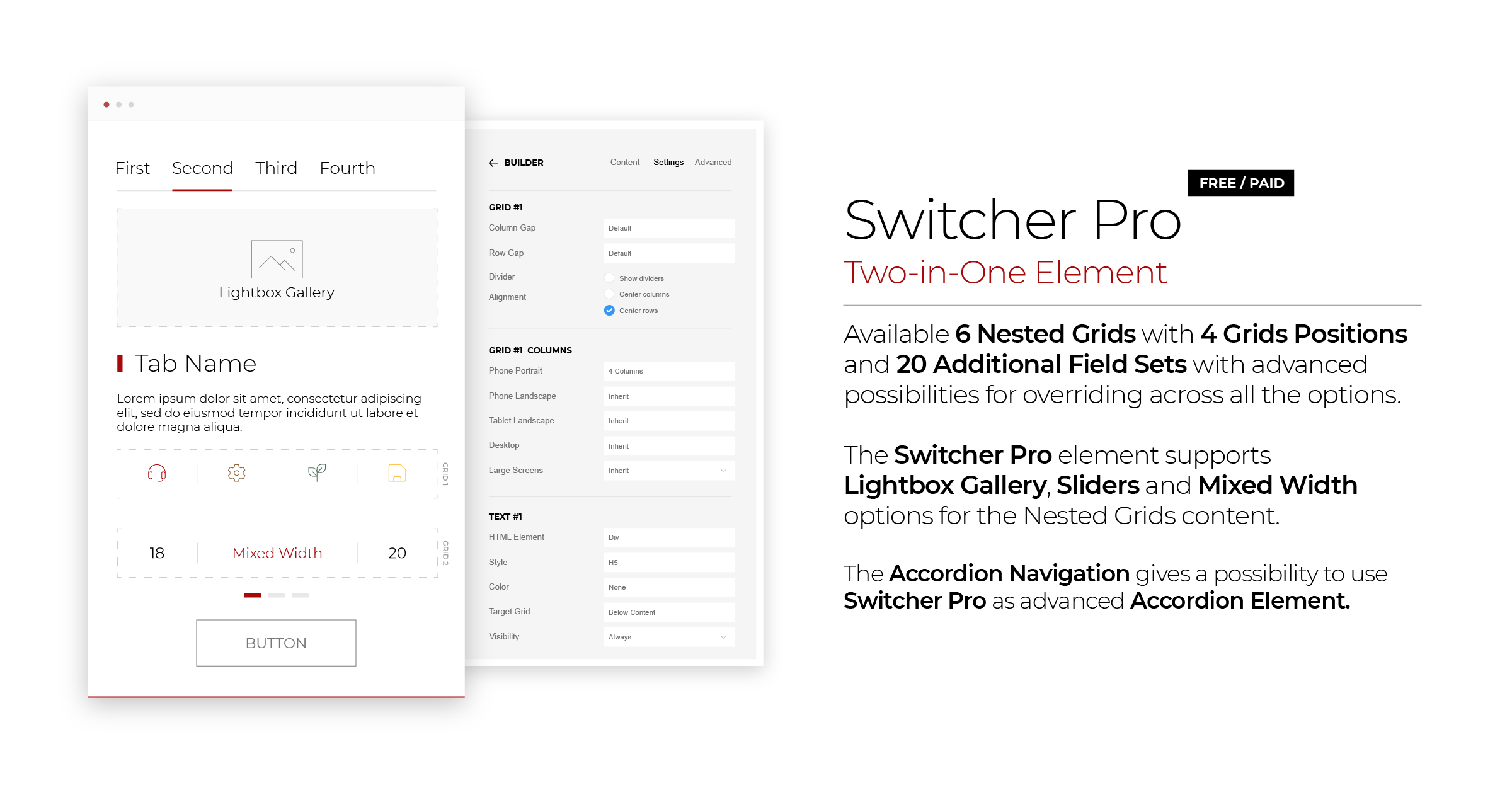 Flart Studio Switcher Pro for Yootheme Pro Page Builder