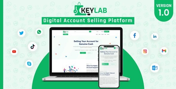 KeyLabDigital Account Selling Platform