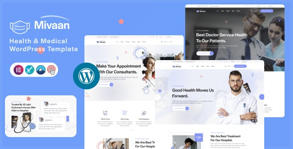 Mivaan - Health - Medical WordPress Theme
