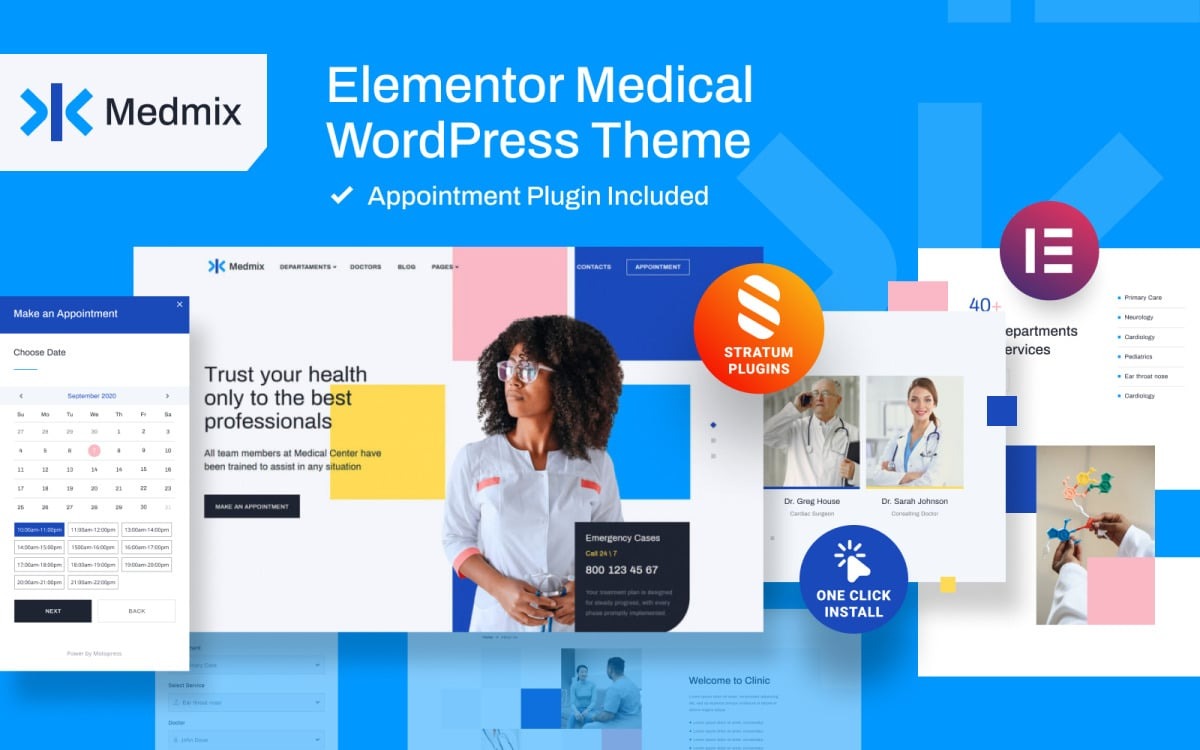 MotoPress Medmix - the Ultimate Medical WordPress Theme