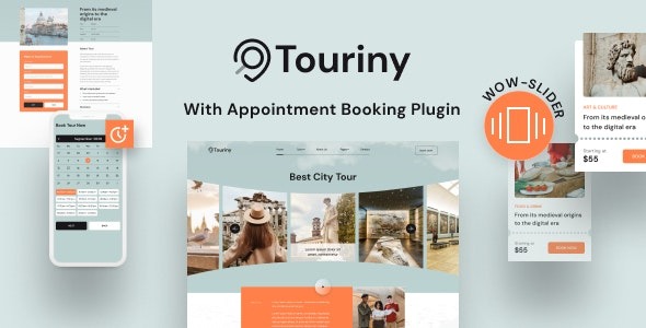 MotoPress Touriny - the Best Travel Agency WordPress Theme for your Website