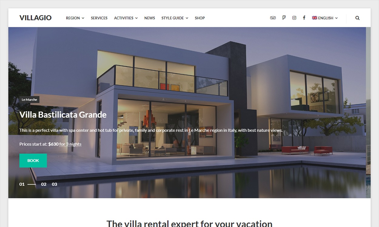 MotoPress Villagio - Premium Real Estate WordPress Theme