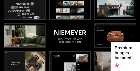 Niemeyer - - Architecture and Interior Design Theme