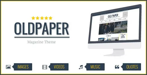 OldPaper - Ultimate Magazine - Blog Theme