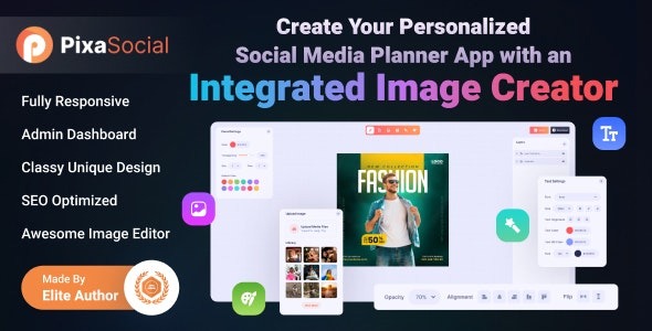 PixaSocial ( November) - Simplify Social Media Scheduling with PixaSocial - Your Ultimate Planner App