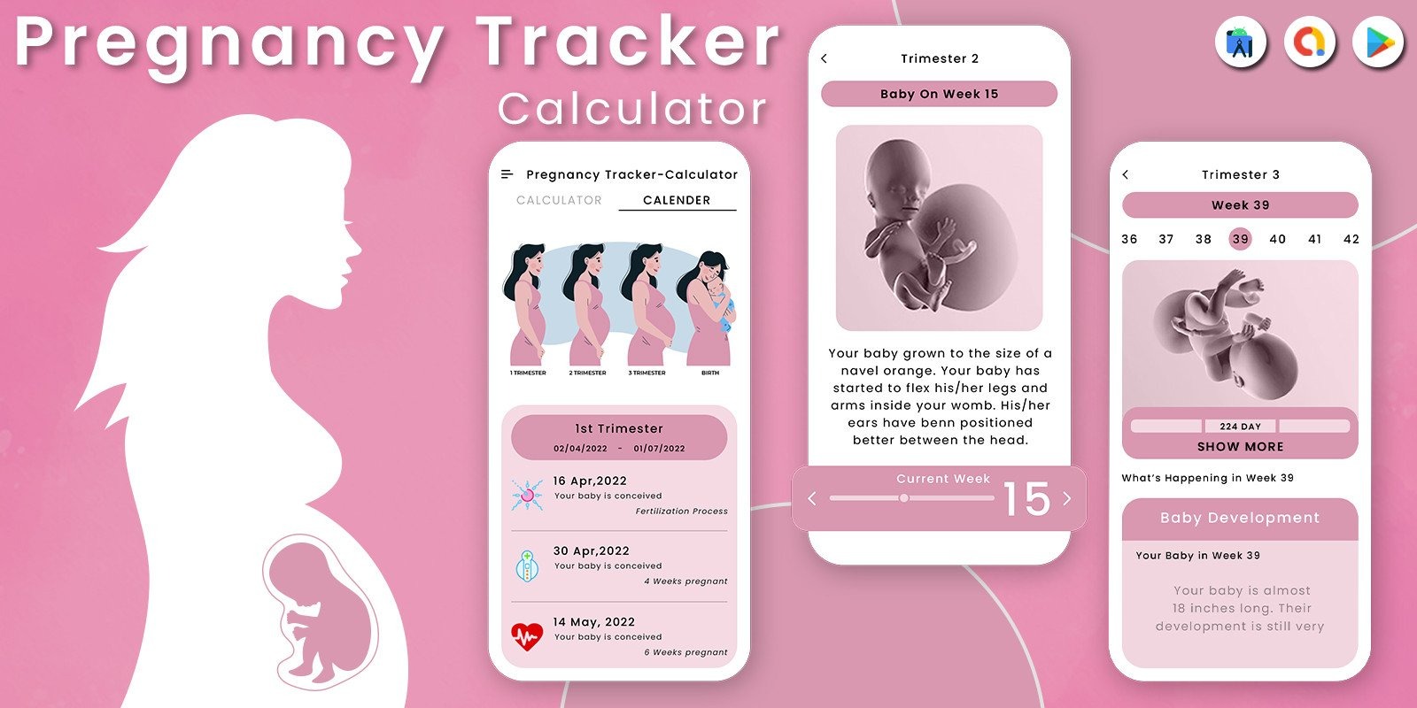 Pregnancy Due Date Calculator - Android App Source