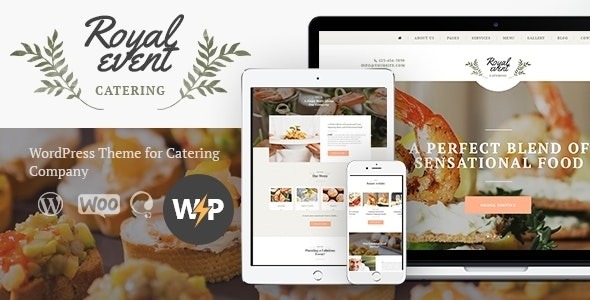 Royal Event A Wedding Planner - Catering Company WordPress Theme + Elementor