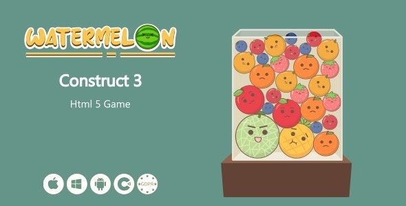 Watermelon HTML Game (Construct)