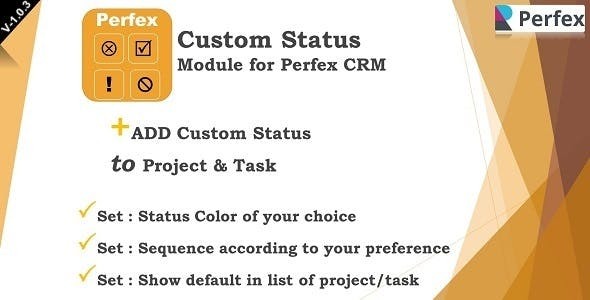 Add-on Statuses Module for Perfex CRM