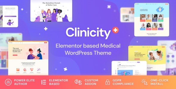 Clinicity - Health - Medical Elementor Theme