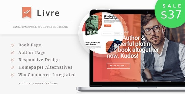 Livre - WooCommerce Theme For Book Store