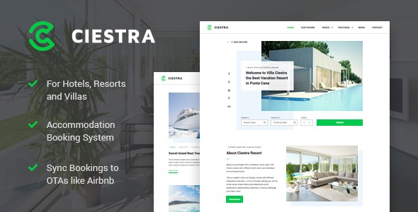 MotoPress Ciestra - Professional WordPress Theme for Property Rental Website