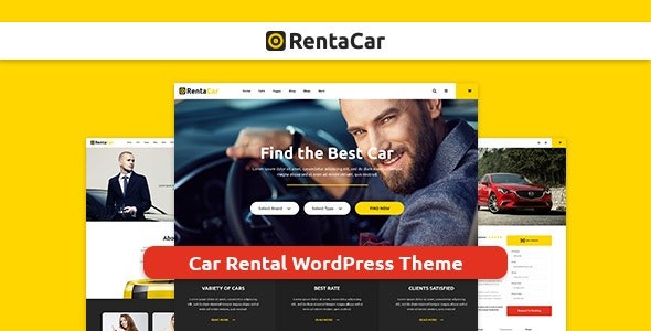 Rentacar Car Rental / Listing WordPress Theme