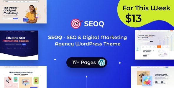 SEOQ SEO - Digital Marketing Agency Theme