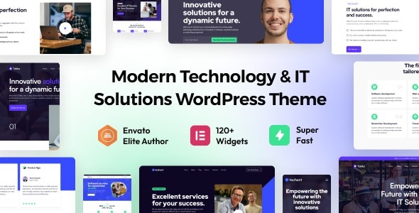 Techant - Technology - IT Solutions WordPress Theme