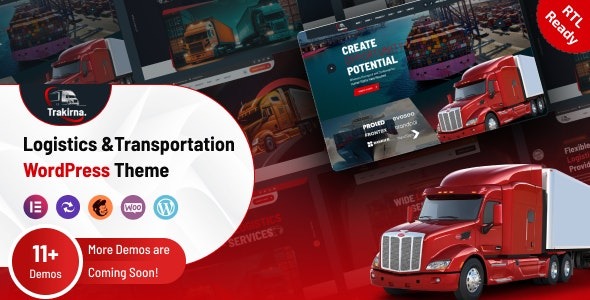 Trakirna - Transportation - Logistics WordPress Theme