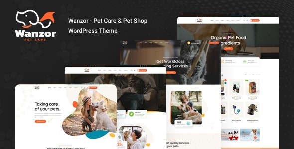Wanzor Pet WordPress Theme