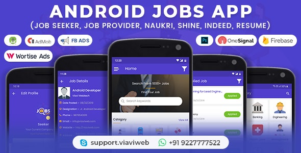 Android Jobs App (Job Seeker