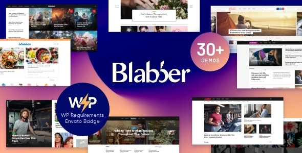 Blabber - Elementor Blog - News Magazine Theme