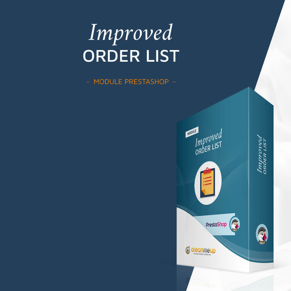 DMU Improved Order List (Prestashop)