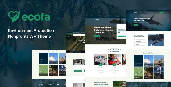 Ecofa Environment Protection Nonprofits WordPress Theme