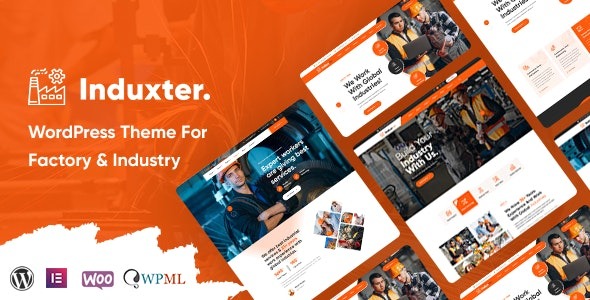 Induxter Industry And Factory WordPress Theme