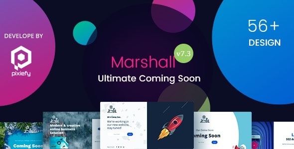 Marshall - The Ultimate Coming Soon Template