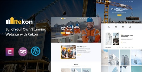 Reincon - Construction WordPress Theme