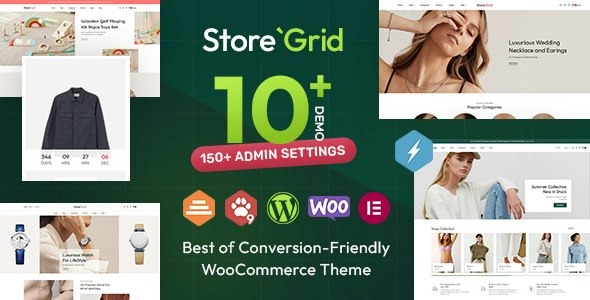 StoreGrid - Fashion - Multipurpose WooCommerce Theme