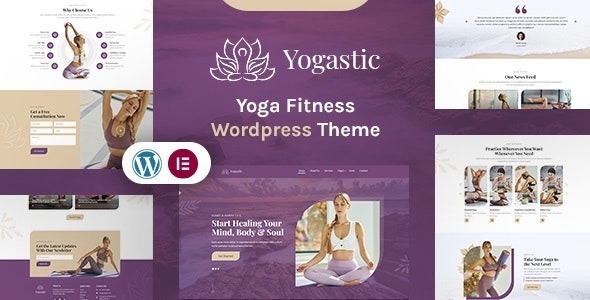 Yogastic Yoga - Fitness WordPress Theme