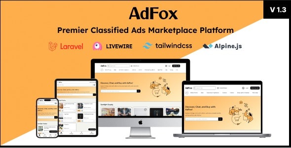 AdFox: Dual-Experience Classified Ads with App-Like Feel on Mobile - Web Interface