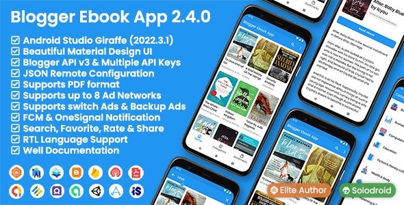 Blogger Ebook App - Blogger API