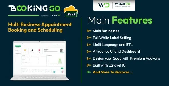 BookingGo SaaS - Multi Business Appointment Booking and Scheduling