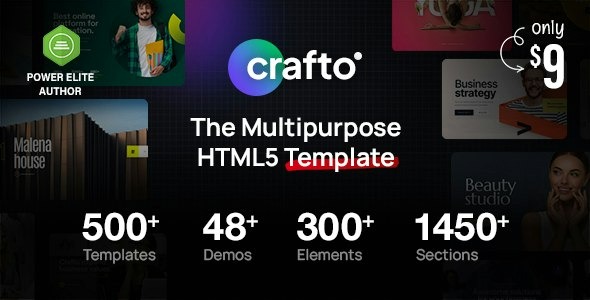 Crafto - The Multipurpose HTML Template