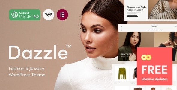 Dazzle Fashion - Jewelry WordPress Theme