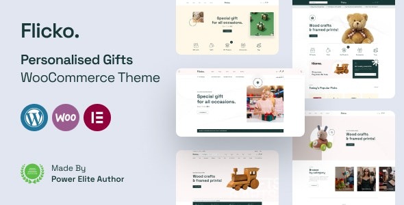 Flicko Pesonalised Gifts WooCommerce WordPress Theme