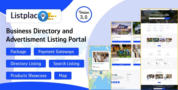 Listplace - A Complete Directory Listing Platform