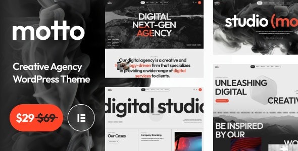 Motto - Creative Agency - Startup WordPress Theme