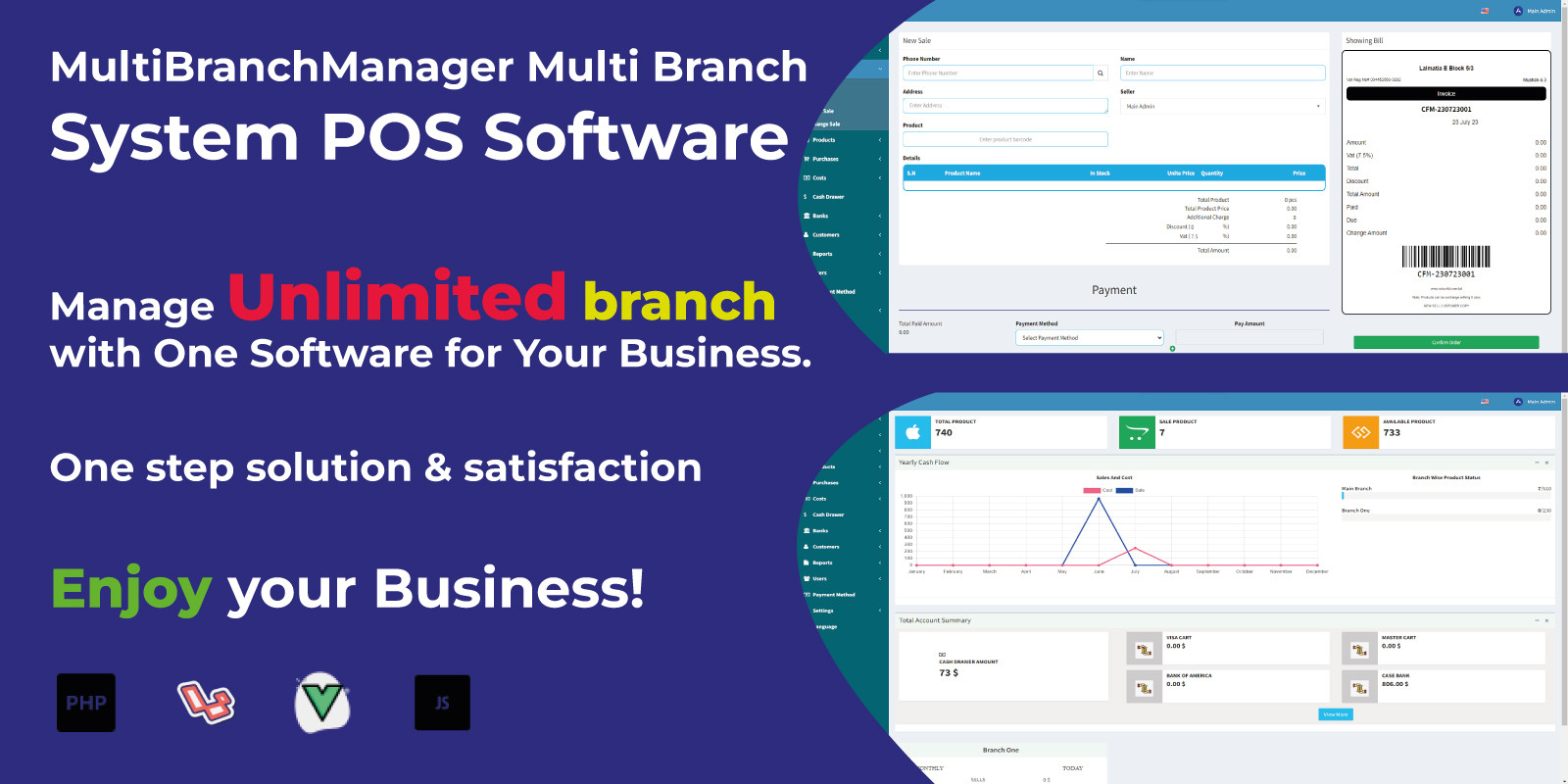 MultiBranch Manager Multi Branch POS Software