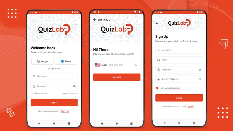 QuizLab Complete Quiz Solution with Flutter App and Admin Panel