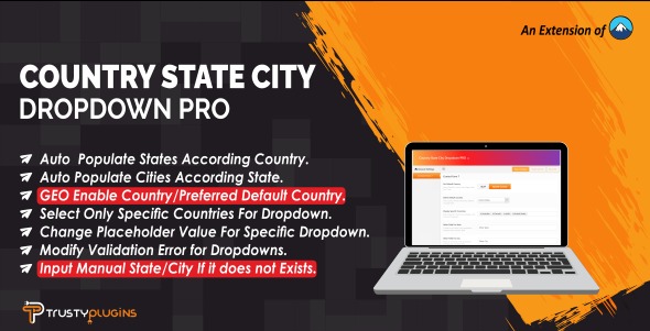 Country State City Dropdown PRO