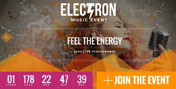 Electron Event Concert - Conference Theme